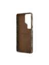 Guess Guess PU 4G Script Metal Logo Magnetic Zadnja Futrola za Samsung Galaxy S26 Ultra Brown