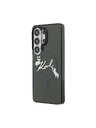 Karl Lagerfeld Karl Lagerfeld IML Choupette Karl Script Logo Magnetic Zadnja Futrola za Samsung Galaxy S26 Ultra Black
