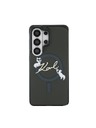 Karl Lagerfeld Karl Lagerfeld IML Choupette Karl Script Logo Magnetic Zadnja Futrola za Samsung Galaxy S26 Ultra Black