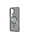 Karl Lagerfeld Karl Lagerfeld IML Choupette Karl Script Logo Magnetic Zadnja Futrola za Samsung Galaxy S26 Ultra Black