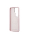 Karl Lagerfeld Karl Lagerfeld Grained PU Leather K&CH Heads Magnetic Stražnji Poklopac za Samsung Galaxy S26 Ultra Pink