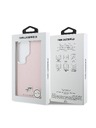 Karl Lagerfeld Karl Lagerfeld Grained PU Leather K&CH Heads Magnetic Stražnji Poklopac za Samsung Galaxy S26 Ultra Pink