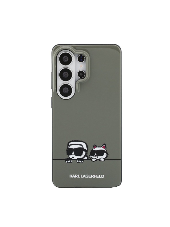 Karl Lagerfeld Karl Lagerfeld IML K&CH Peekaboo Logo Magnetic Stražnji Poklopac za Samsung Galaxy S26 Ultra Black