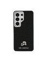 Karl Lagerfeld Karl Lagerfeld Grained PU Leather K&CH Heads Magnetic Stražnji Poklopac za Samsung Galaxy S26 Ultra Black