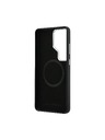 Karl Lagerfeld Karl Lagerfeld Grained PU Leather K&CH Heads Magnetic Stražnji Poklopac za Samsung Galaxy S26 Ultra Black