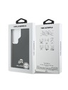 Karl Lagerfeld Karl Lagerfeld Grained PU Leather K&CH Heads Magnetic Stražnji Poklopac za Samsung Galaxy S26 Ultra Black