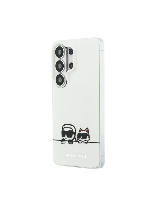 Karl Lagerfeld Karl Lagerfeld IML K&CH Peekaboo Logo Magnetic Stražnji Poklopac za Samsung Galaxy S26 Ultra White