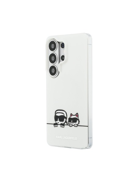 Karl Lagerfeld Karl Lagerfeld IML K&CH Peekaboo Logo Magnetic Stražnji Poklopac za Samsung Galaxy S26 Ultra White