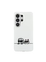 Karl Lagerfeld Karl Lagerfeld IML K&CH Peekaboo Logo Magnetic Stražnji Poklopac za Samsung Galaxy S26 Ultra White