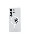 Karl Lagerfeld Karl Lagerfeld IML Choupette Peekaboo Logo Magnetic Stražnji Poklopac za Samsung Galaxy S26 Ultra Transparent