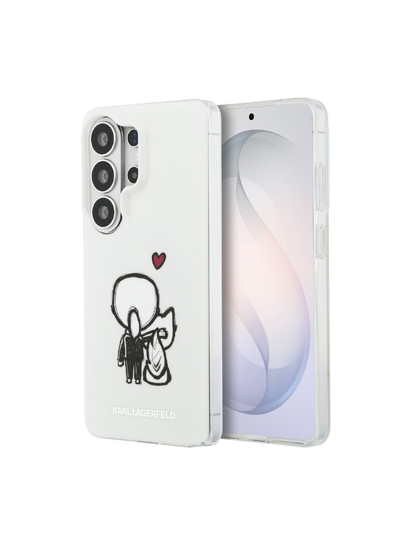 Karl Lagerfeld Karl Lagerfeld IML K&CH Back Logo Magnetic Stražnji Poklopac za Samsung Galaxy S26 Ultra Transparent