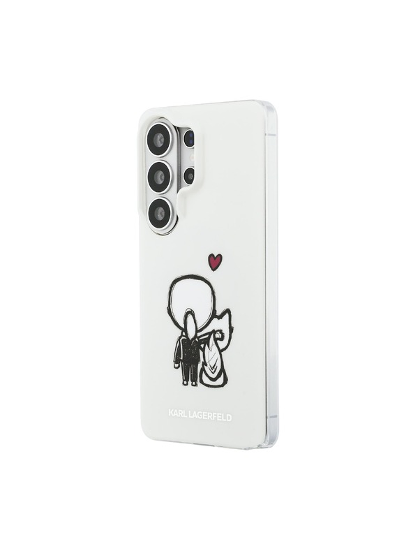 Karl Lagerfeld Karl Lagerfeld IML K&CH Back Logo Magnetic Stražnji Poklopac za Samsung Galaxy S26 Ultra Transparent