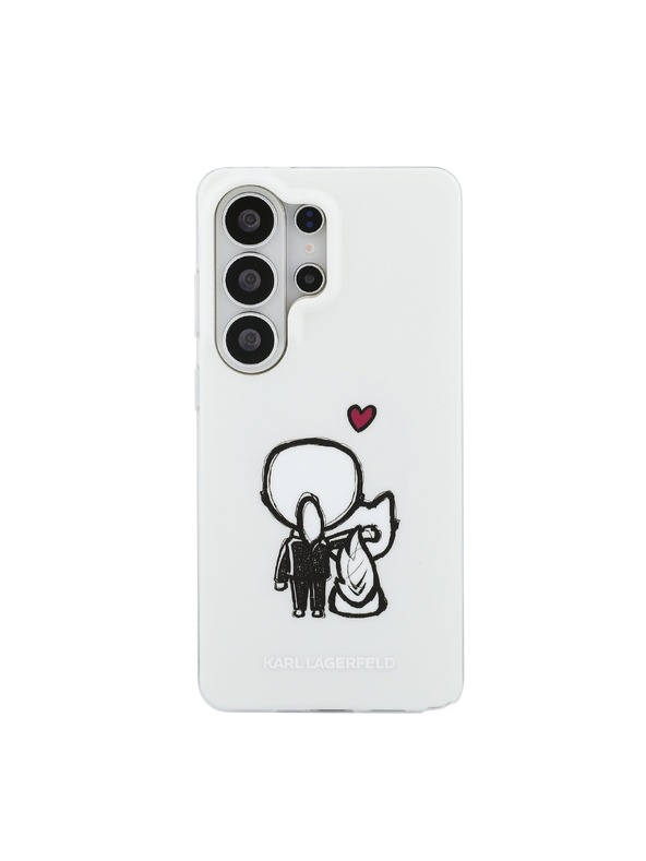 Karl Lagerfeld Karl Lagerfeld IML K&CH Back Logo Magnetic Stražnji Poklopac za Samsung Galaxy S26 Ultra Transparent