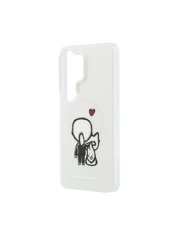 Karl Lagerfeld Karl Lagerfeld IML K&CH Back Logo Magnetic Stražnji Poklopac za Samsung Galaxy S26 Ultra Transparent