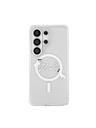 Karl Lagerfeld Karl Lagerfeld IML Choupette Karl Script Logo Magnetic Stražnji Poklopac za Samsung Galaxy S26 Ultra Transparent