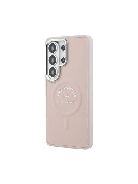 Karl Lagerfeld Karl Lagerfeld PU RSG Logo Magnetic Stražnji Poklopac za Samsung Galaxy S26 Ultra Pink