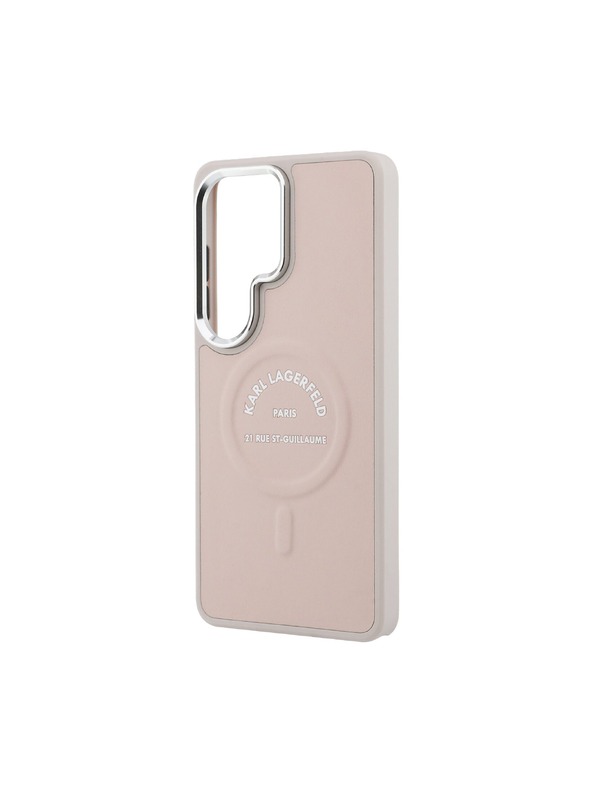 Karl Lagerfeld Karl Lagerfeld PU RSG Logo Magnetic Stražnji Poklopac za Samsung Galaxy S26 Ultra Pink