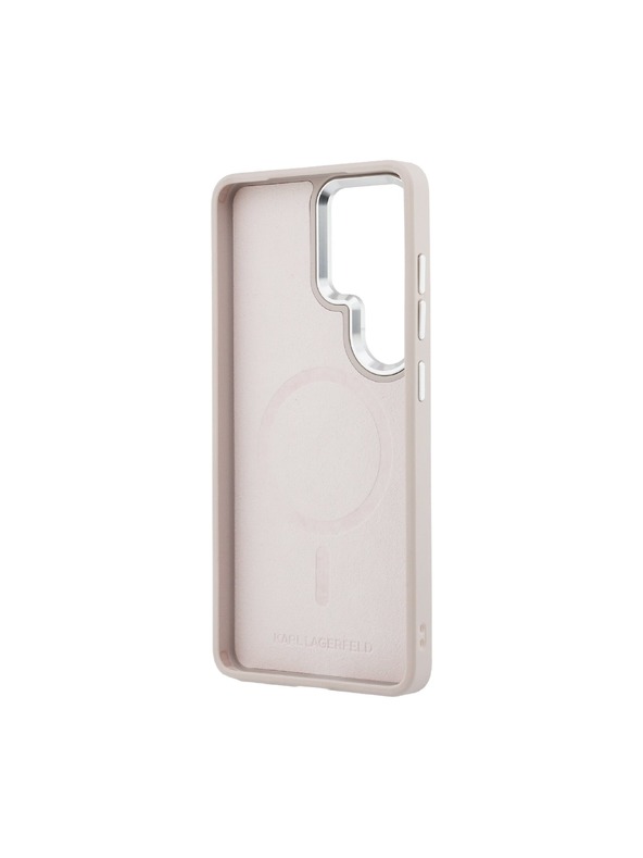 Karl Lagerfeld Karl Lagerfeld PU RSG Logo Magnetic Stražnji Poklopac za Samsung Galaxy S26 Ultra Pink