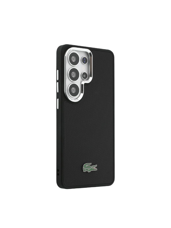 Lacoste Lacoste Petit Pique Metal Logo Magnetic Stražnji Poklopac za Samsung Galaxy S26 Ultra Black
