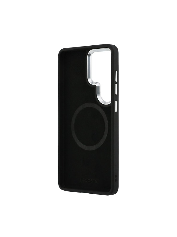 Lacoste Lacoste Petit Pique Metal Logo Magnetic Stražnji Poklopac za Samsung Galaxy S26 Ultra Black