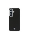 BMW BMW Signature PU Leather Metal Logo Magnetic Stražnji poklopac za Samsung Galaxy S26+ Black