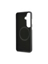 BMW BMW Signature PU Leather Metal Logo Magnetic Stražnji poklopac za Samsung Galaxy S26+ Black