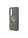 Guess Guess PU 4G Metal Logo Stražnji Poklopac za Samsung Galaxy S26+ Brown