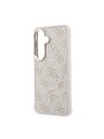 Guess Guess PU Leather 4G Gold Frame Magnetic Stražnji Poklopac za Samsung Galaxy S26+ Pink