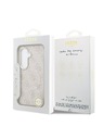 Guess Guess PU Leather 4G Gold Frame Magnetic Stražnji Poklopac za Samsung Galaxy S26+ Pink