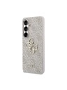Guess Guess PU 4G Metal Logo Stražnji Poklopac za Samsung Galaxy S26+ Pink
