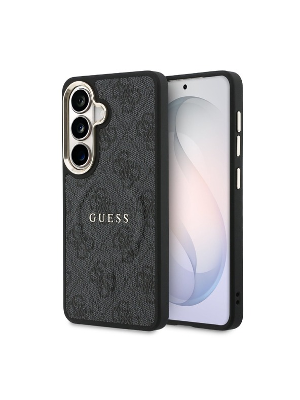 Guess Guess PU Leather 4G Gold Frame Magnetic Stražnji Poklopac za Samsung Galaxy S26+ Black