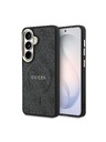 Guess Guess PU Leather 4G Gold Frame Magnetic Stražnji Poklopac za Samsung Galaxy S26+ Black