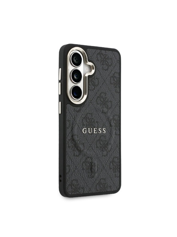 Guess Guess PU Leather 4G Gold Frame Magnetic Stražnji Poklopac za Samsung Galaxy S26+ Black