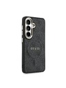 Guess Guess PU Leather 4G Gold Frame Magnetic Stražnji Poklopac za Samsung Galaxy S26+ Black