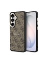 Guess Guess PU Leather 4G Gold Frame Magnetic Stražnji Poklopac za Samsung Galaxy S26+ Brown
