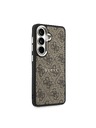 Guess Guess PU Leather 4G Gold Frame Magnetic Stražnji Poklopac za Samsung Galaxy S26+ Brown