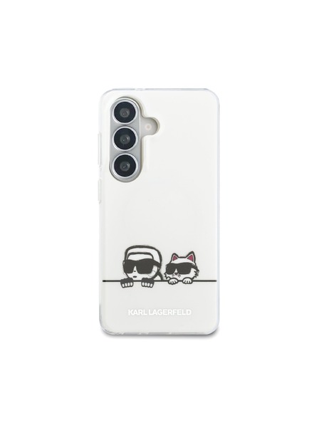Karl Lagerfeld Karl Lagerfeld IML K&CH Peekaboo Logo Magnetic Stražnji Poklopac za Samsung Galaxy S26+ White