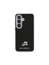 Karl Lagerfeld Karl Lagerfeld Grained PU Leather K&CH Heads Magnetic Stražnji Poklopac za Samsung Galaxy S26+ Black