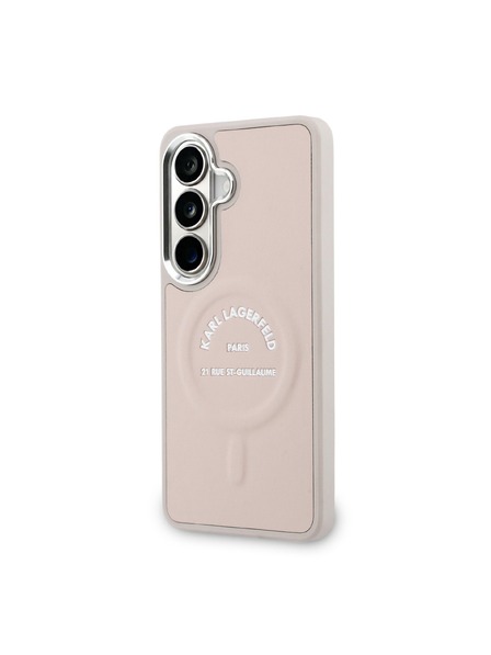 Karl Lagerfeld Karl Lagerfeld PU RSG Logo Magnetic Stražnji Poklopac za Samsung Galaxy S26+ Pink