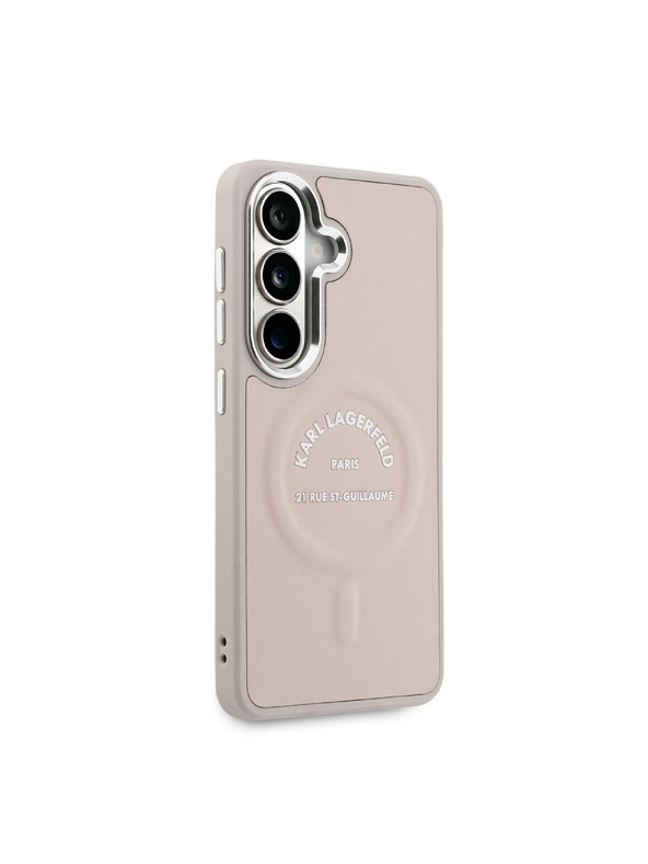 Karl Lagerfeld Karl Lagerfeld PU RSG Logo Magnetic Stražnji Poklopac za Samsung Galaxy S26+ Pink