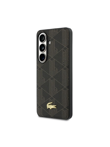 Lacoste Lacoste PVC Blend Monogram Gold Logo Magnetic Stražnji Poklopac za Samsung Galaxy S26+ Brown