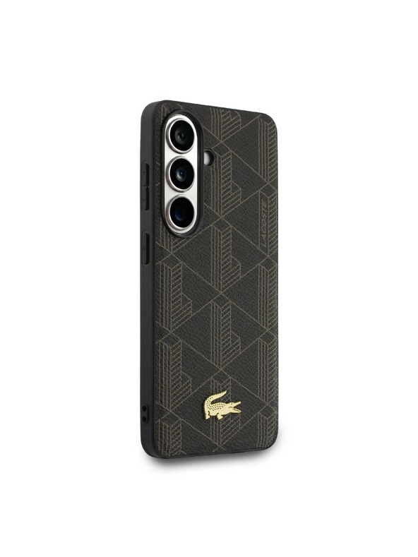 Lacoste Lacoste PVC Blend Monogram Gold Logo Magnetic Stražnji Poklopac za Samsung Galaxy S26+ Brown