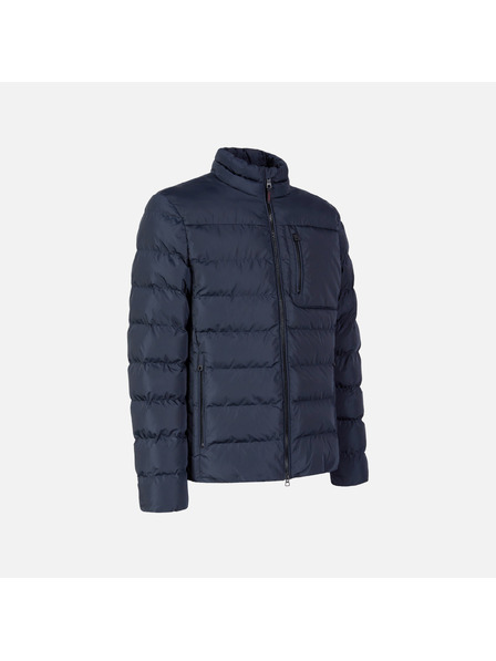 Geox Tamno plava muška pernata jakna Geox Snake