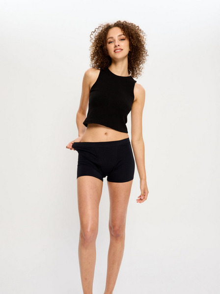 Modibodi Komplet od dva - menstruacijske gaće Modibodi Soft Stretch Seamless Boyshort Super