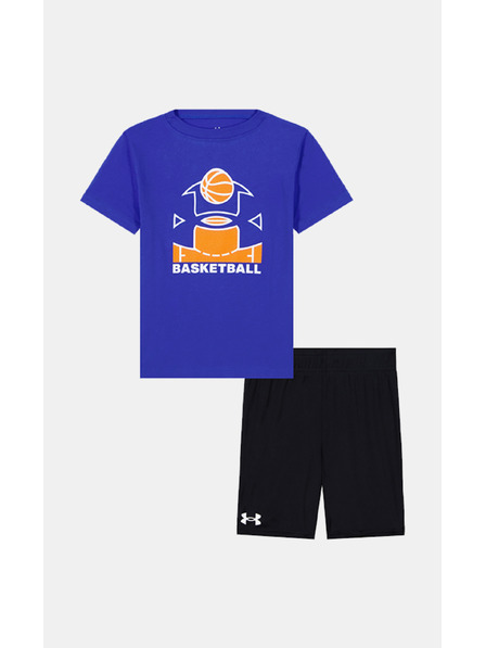 Under Armour Dječački set Under Armour UA BASKETBALL SS SHORT SET-ROY