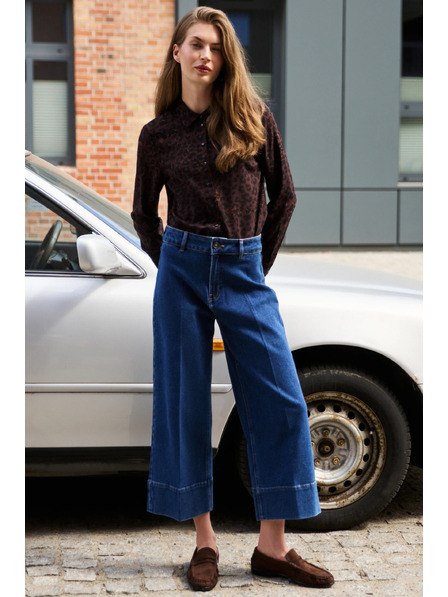 Moodo Culotte traperice tamno plave Moodo