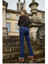 Moodo Bootcut farmerke tamno plave Moodo