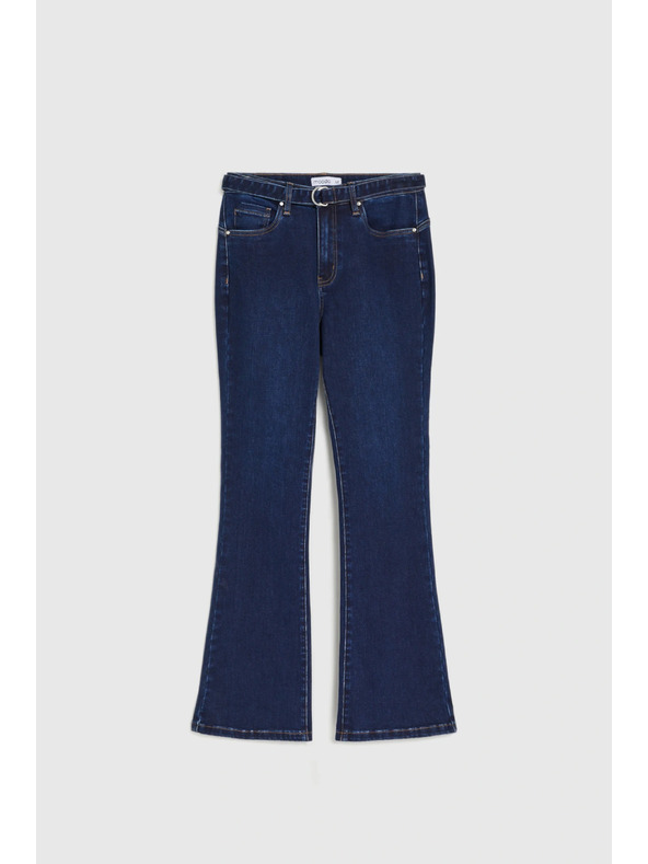 Moodo Bootcut farmerke tamno plave Moodo