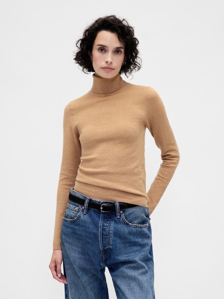 GAP Pulover s rolkom CashSoft GAP