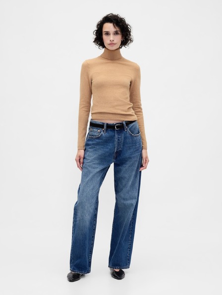 GAP Pulover s rolkom CashSoft GAP